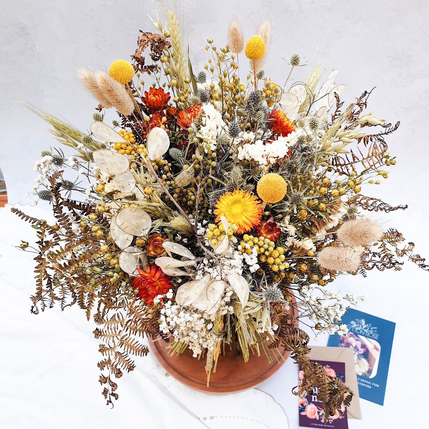 "Bracken Woods" Dried Flower Bouquet
