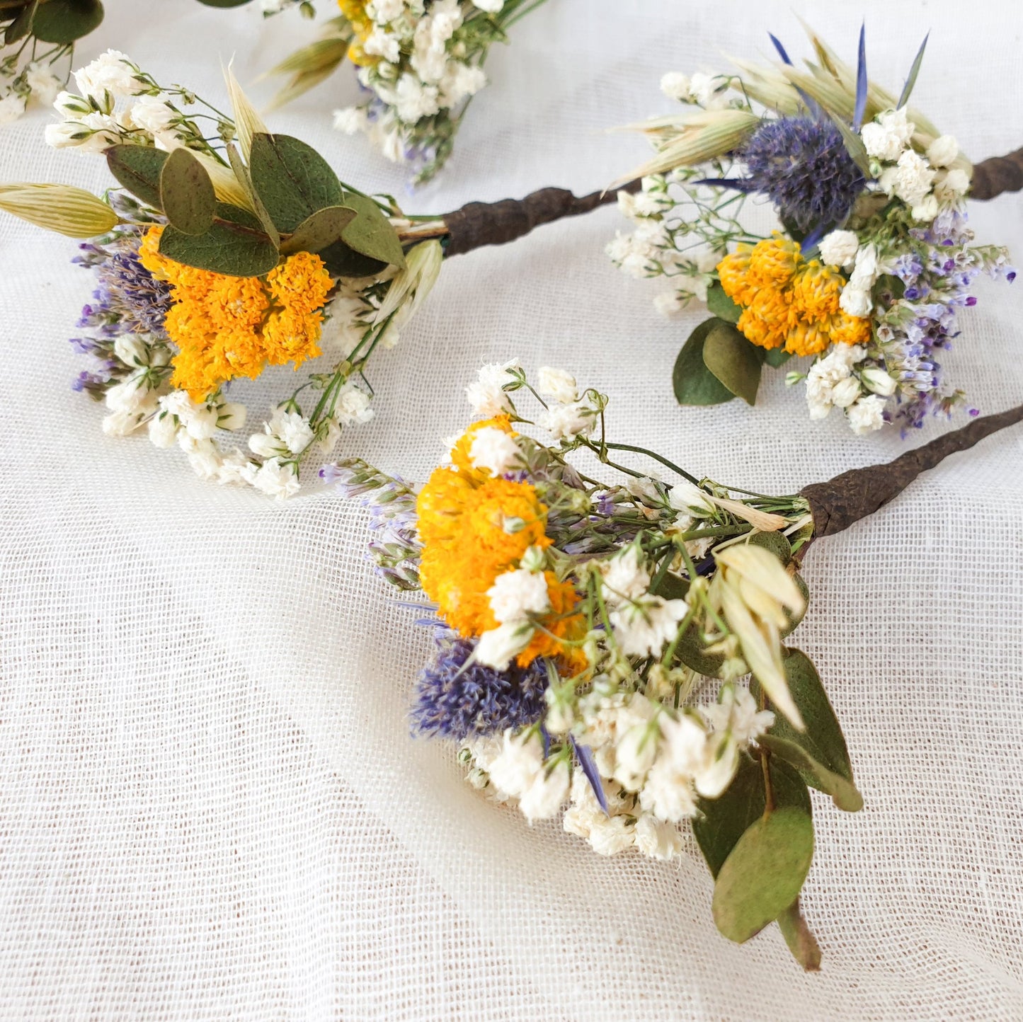 "Meadow Bliss" Hair Pins - Lytton Rose Botanical
