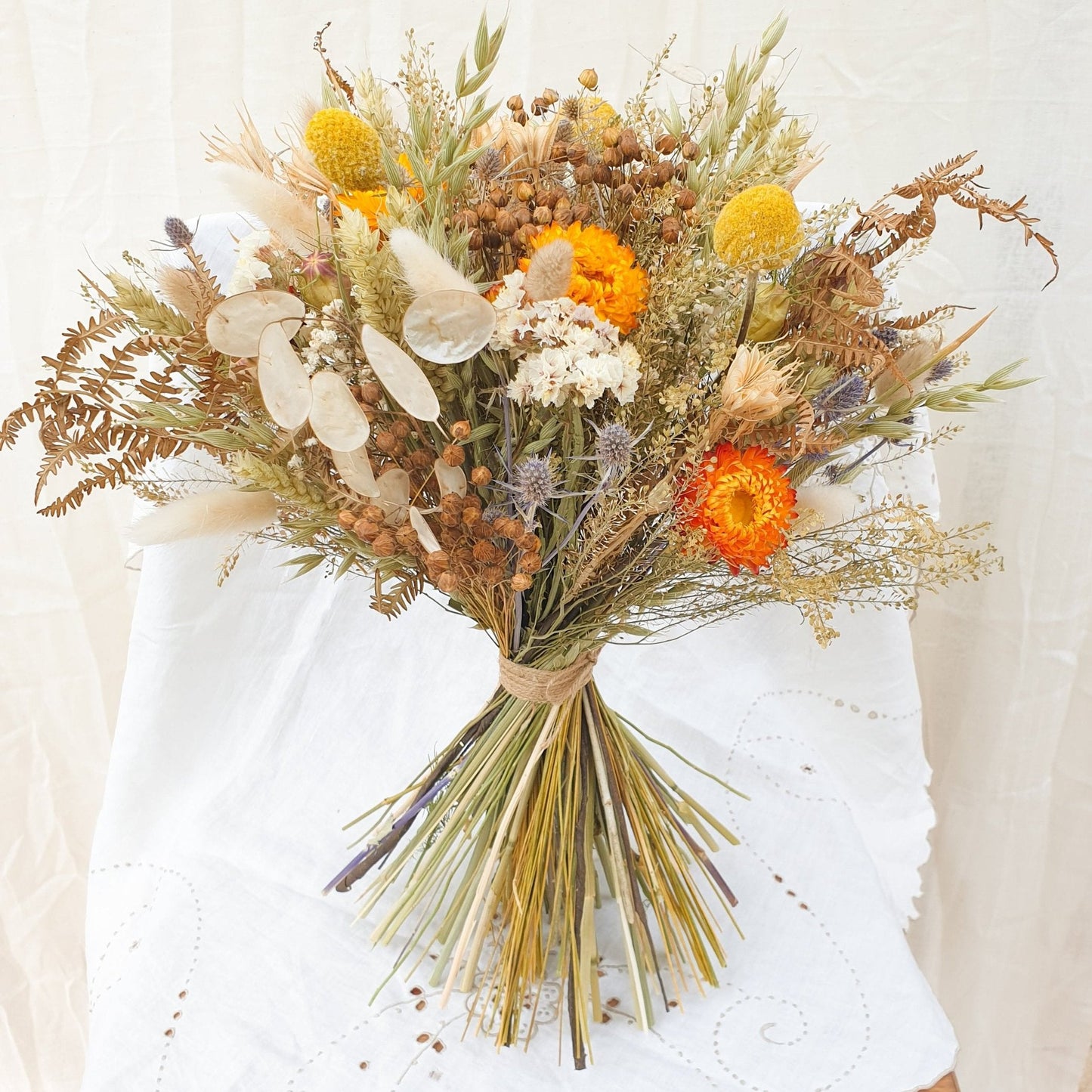 "Bracken Woods" Dried Flower Bouquet