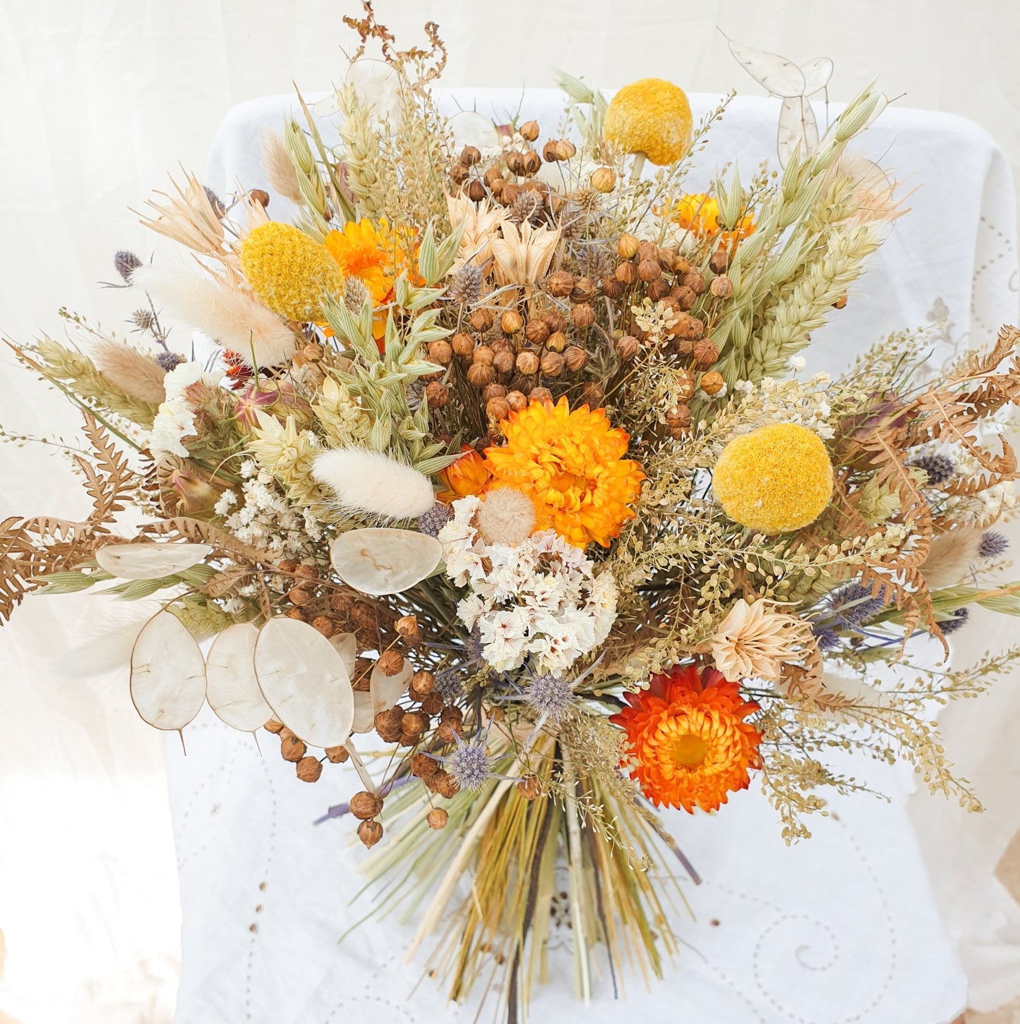 "Bracken Woods" Dried Flower Bouquet