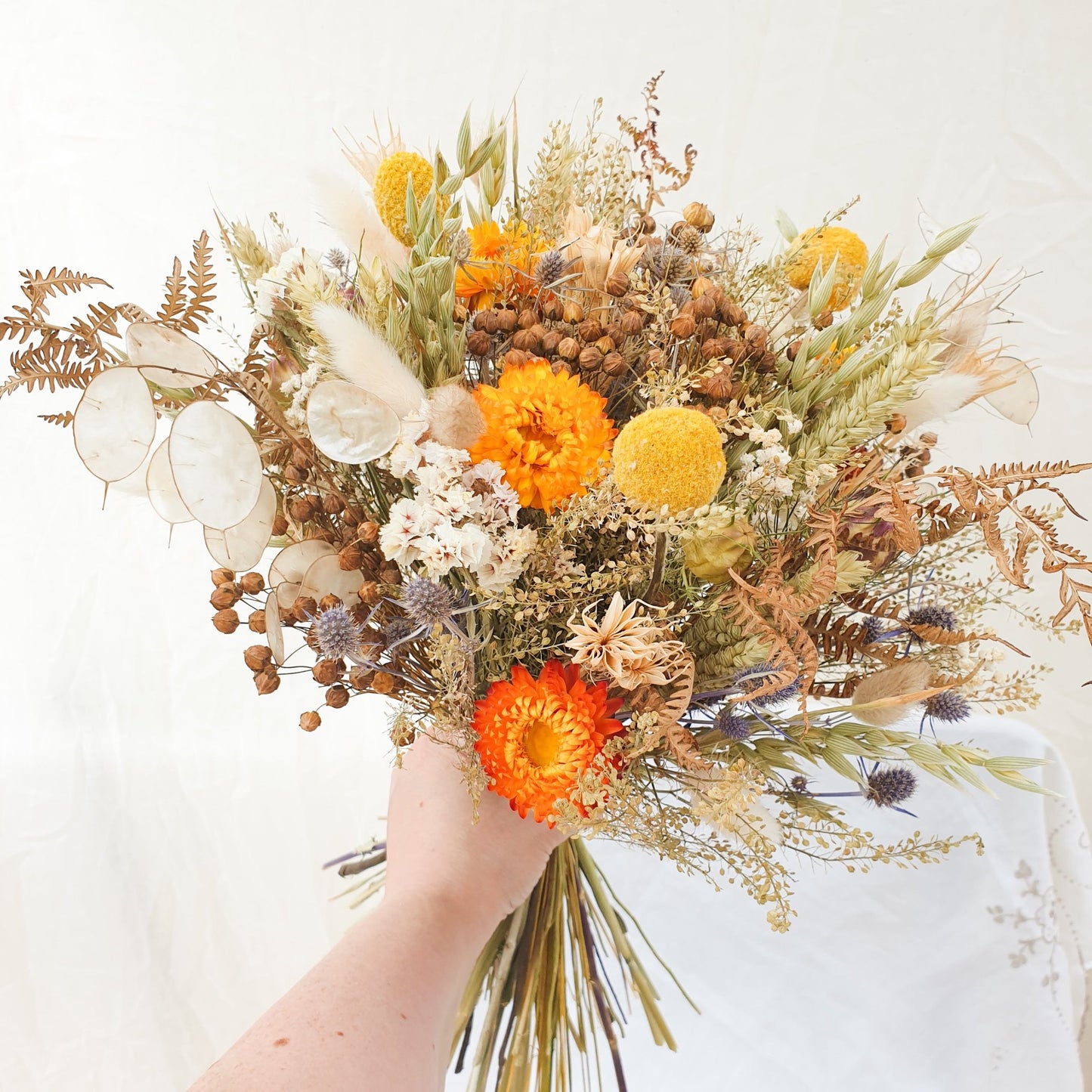 "Bracken Woods" Dried Flower Bouquet