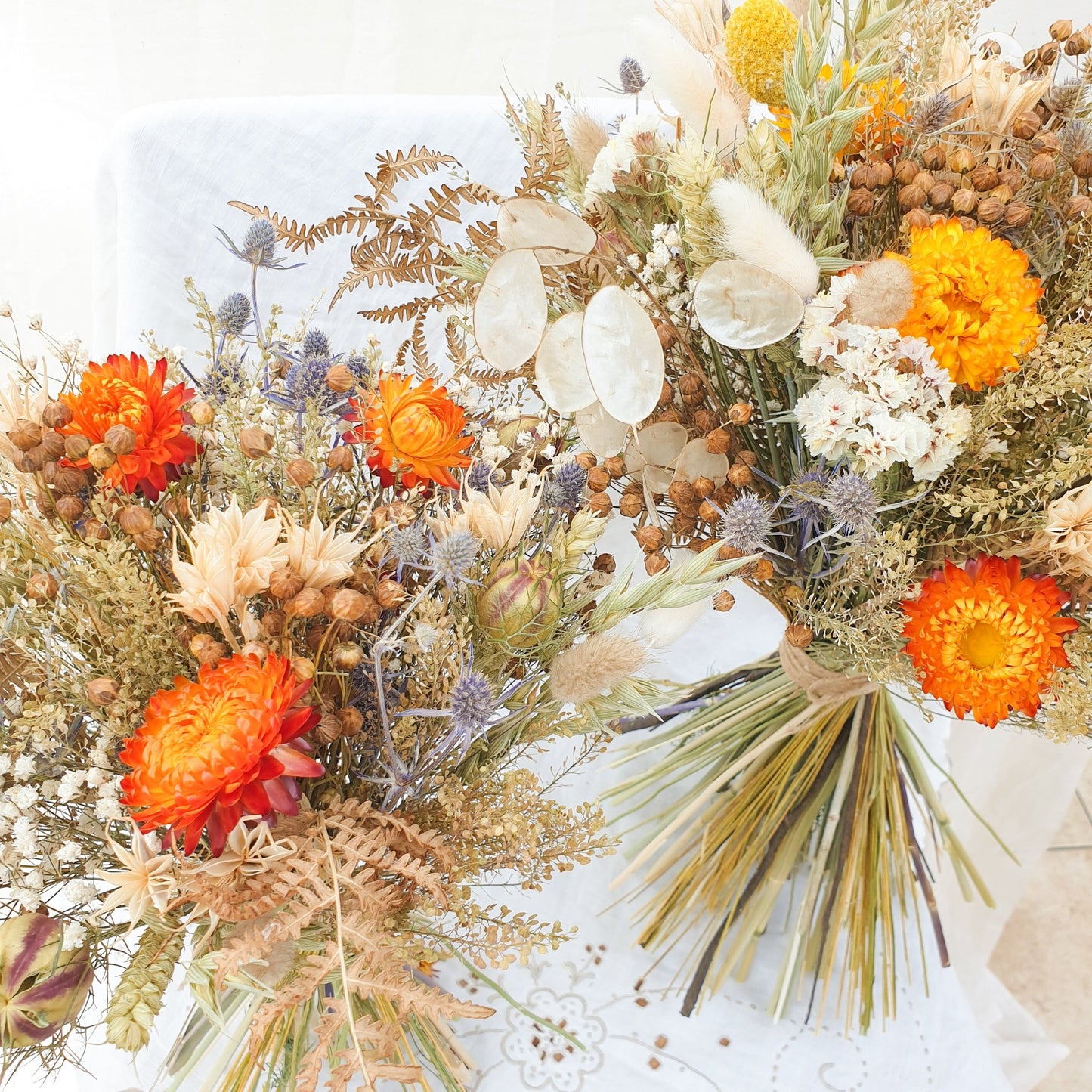 "Bracken Woods" Dried Flower Bouquet