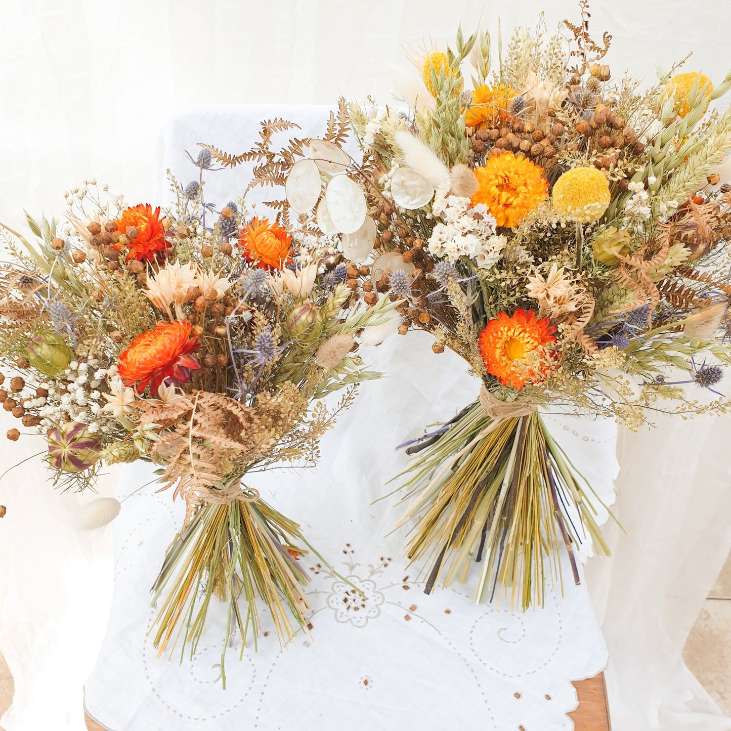 "Bracken Woods" Dried Flower Bouquet