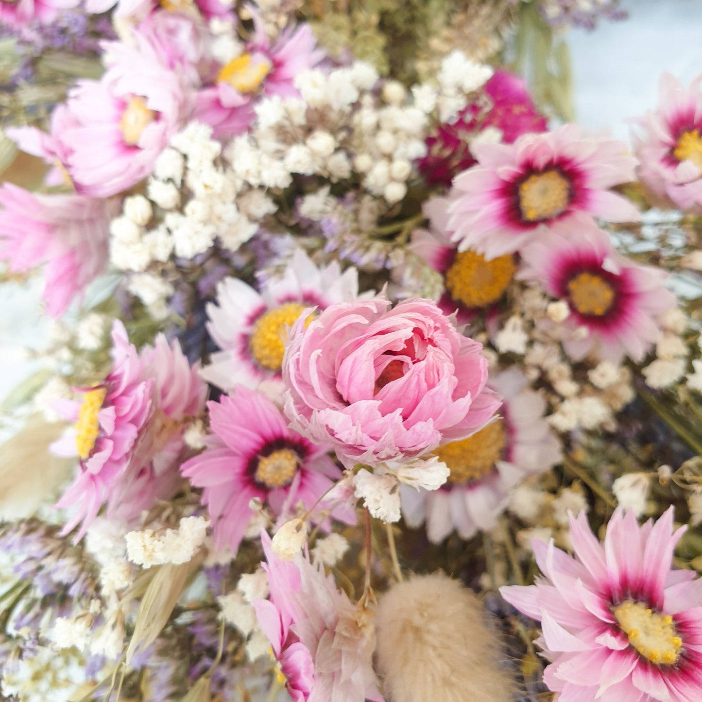 "Wildflower Meadows" Dried Flower Wreath - Lytton Rose Botanical