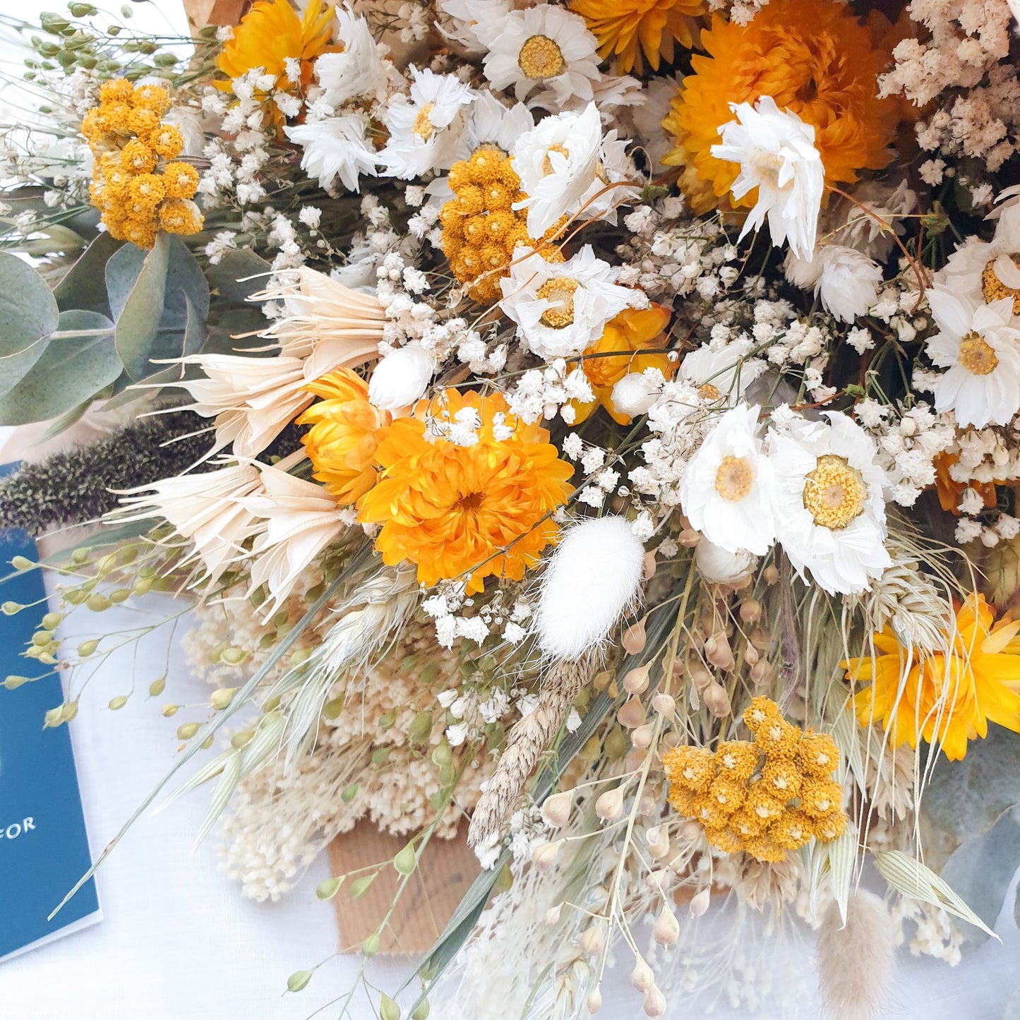 "Summer Gold" Dried Flower Bouquet - Lytton Rose Botanical