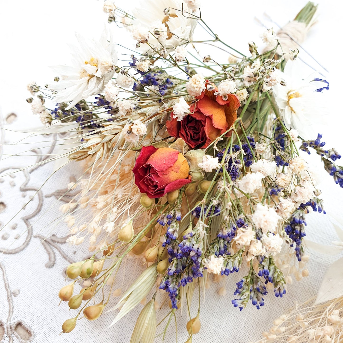 "Cottage Garden" Buttonhole - Multi - Lytton Rose Botanical
