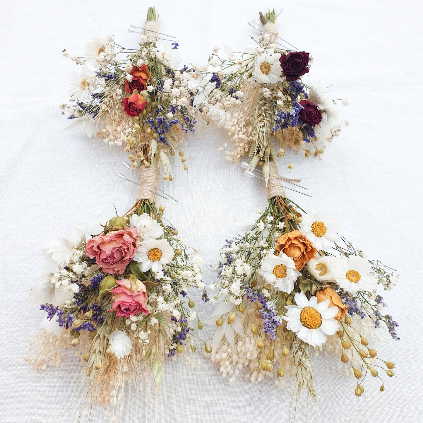 "Cottage Garden" Buttonhole - Multi - Lytton Rose Botanical