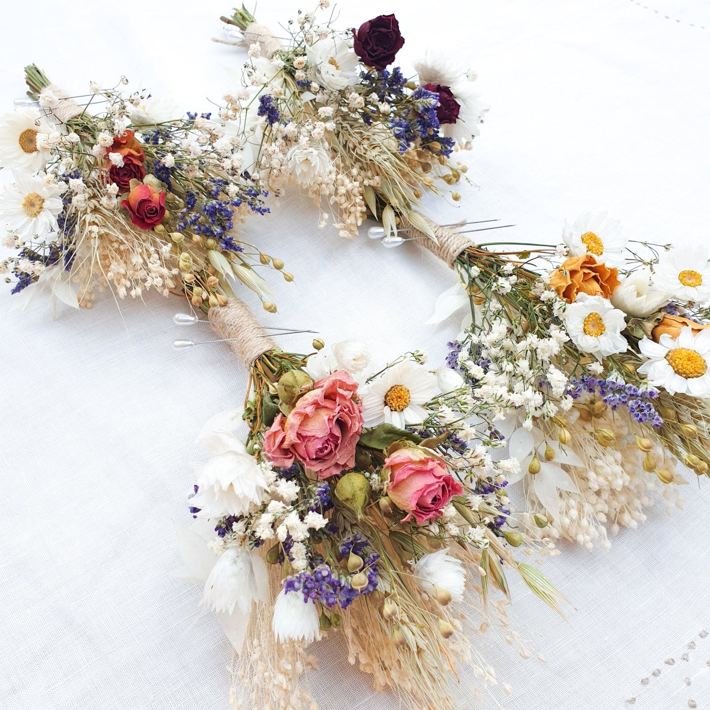 "Cottage Garden" Buttonhole - Multi - Lytton Rose Botanical