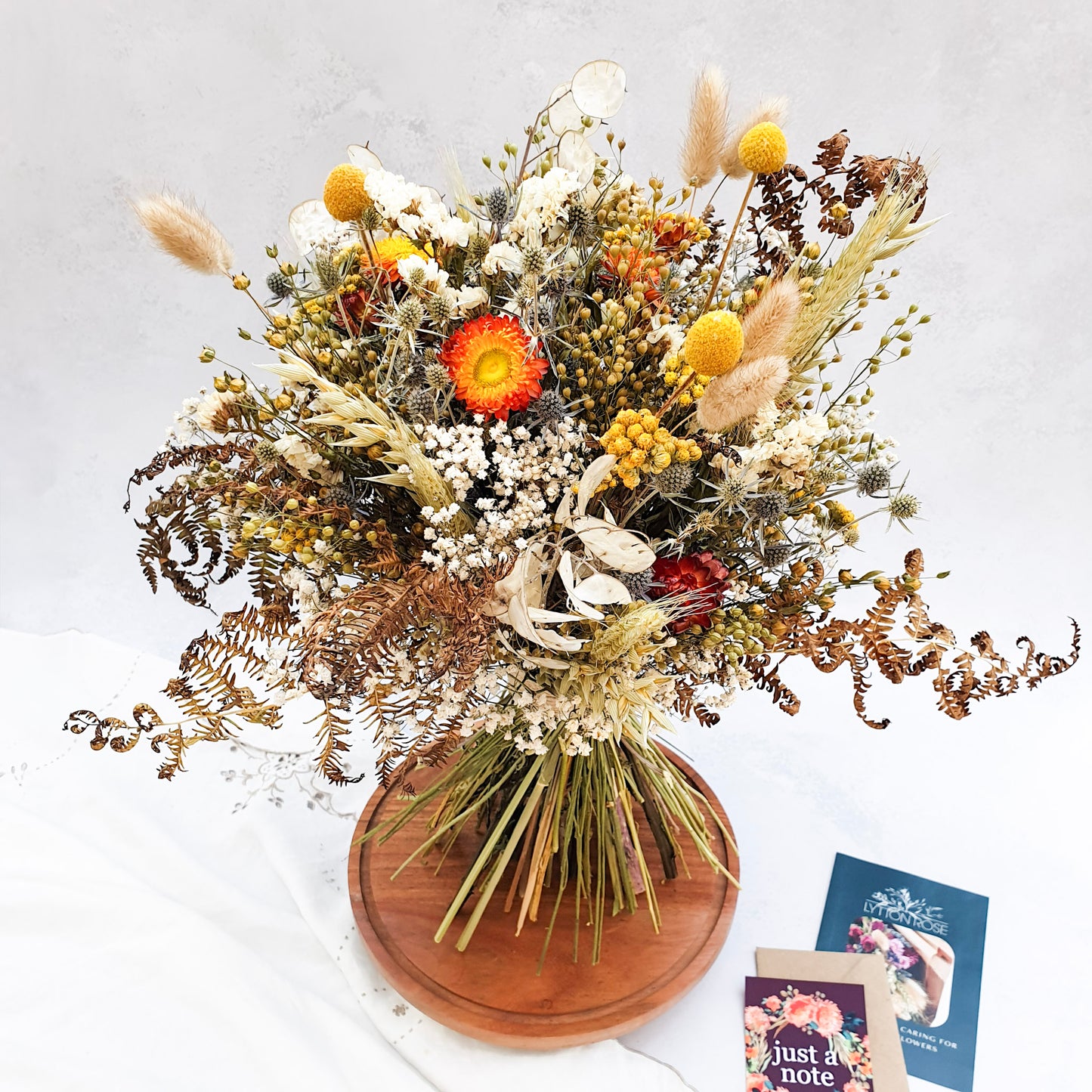 "Bracken Woods" Dried Flower Bouquet