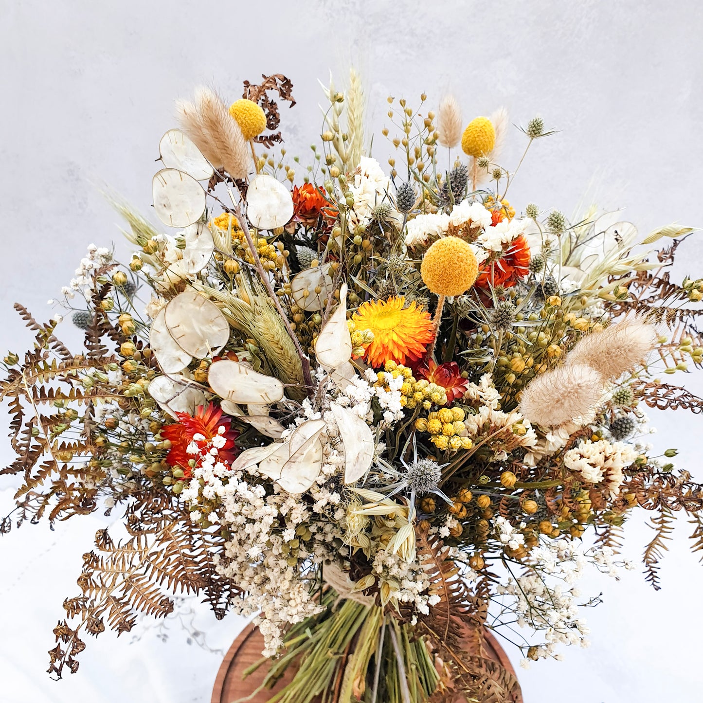 "Bracken Woods" Dried Flower Bouquet