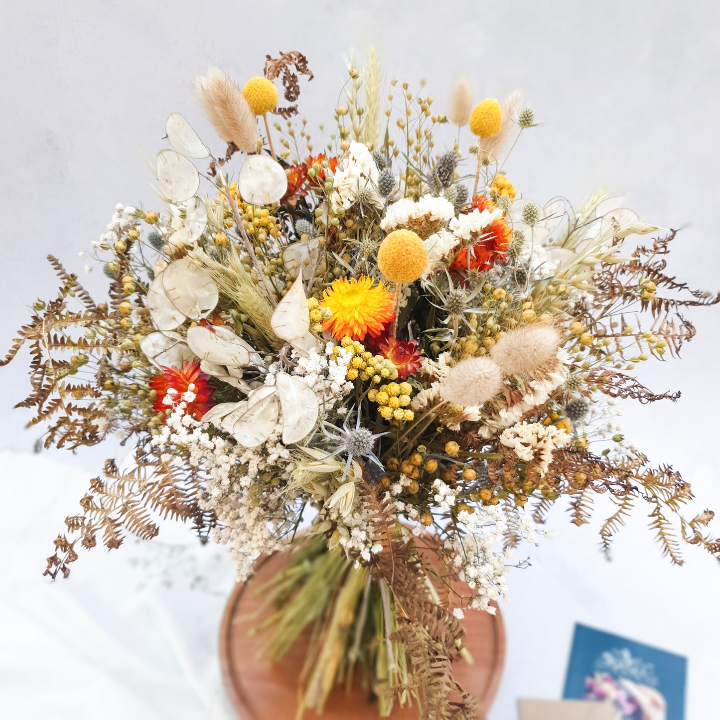 "Bracken Woods" Dried Flower Bouquet