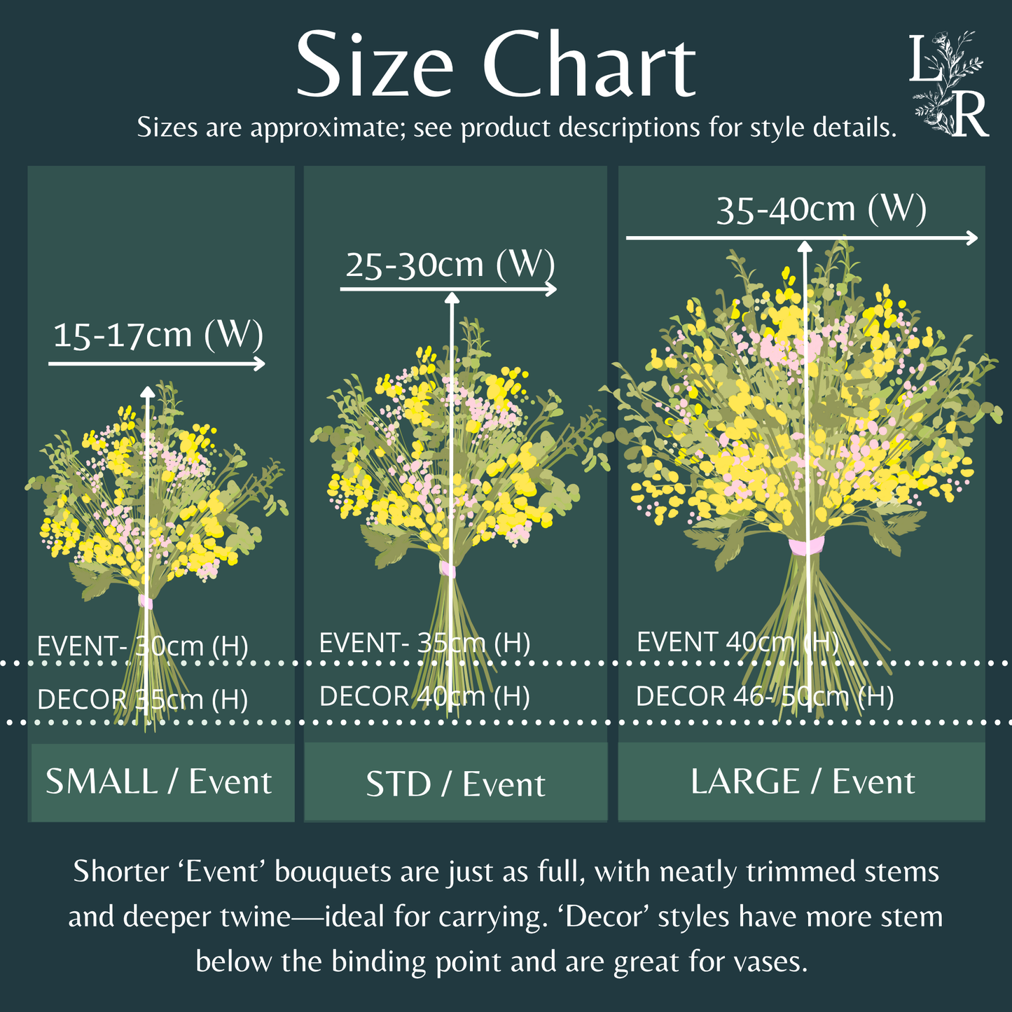 "Spring Meadows" Dried Flower Bouquet