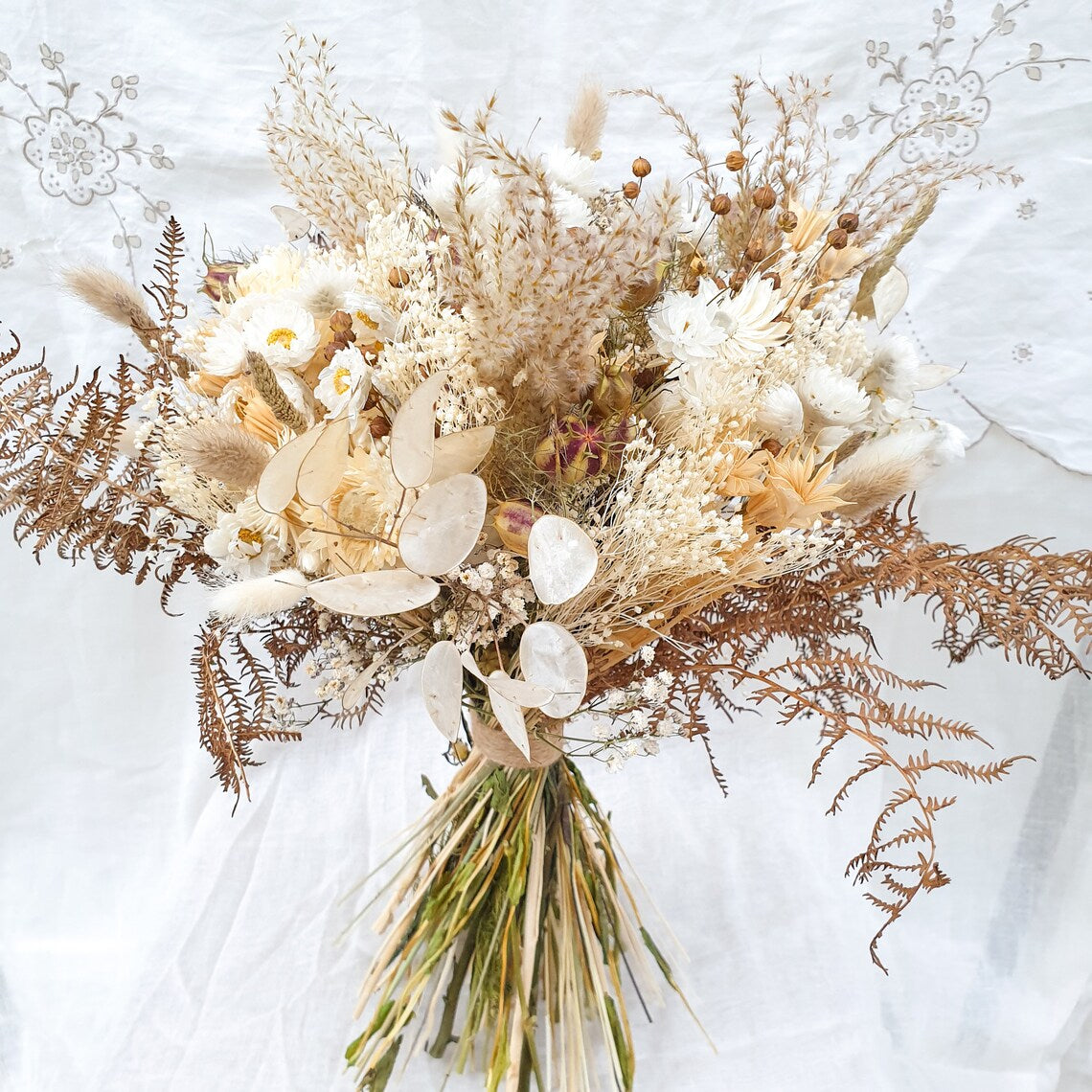 "Love In A Mist" Dried Flower Bouquet - Lytton Rose Botanical