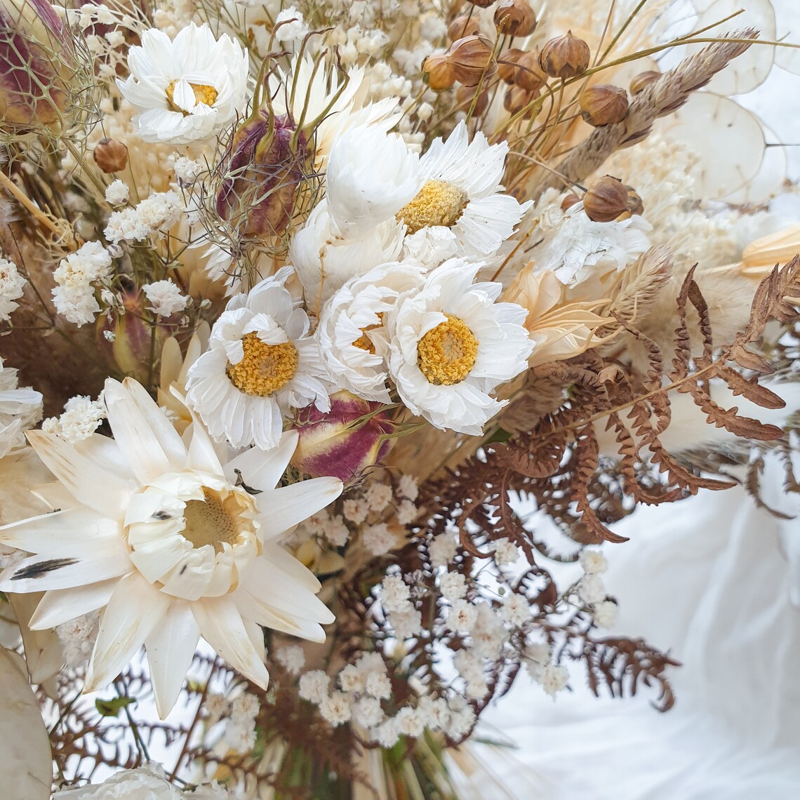 "Love In A Mist" Dried Flower Bouquet - Lytton Rose Botanical