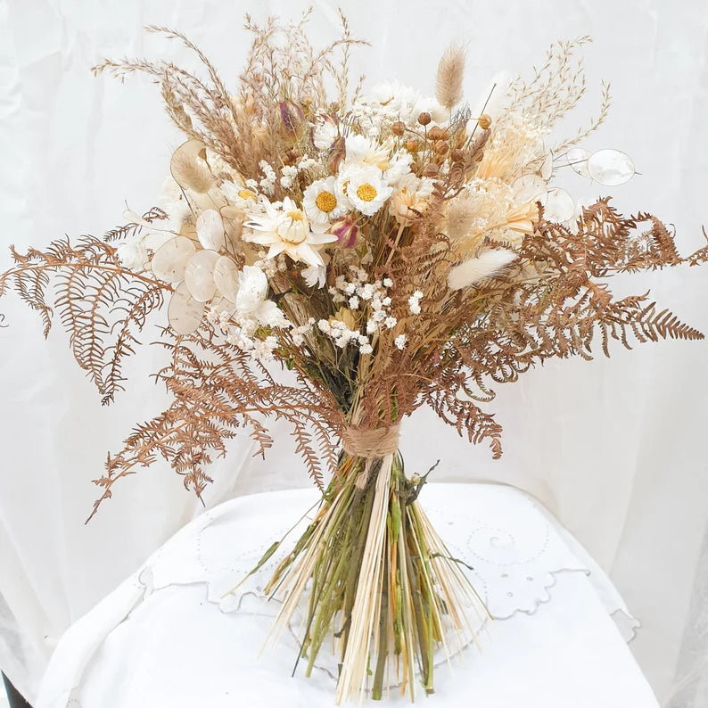 "Love In A Mist" Dried Flower Bouquet - Lytton Rose Botanical