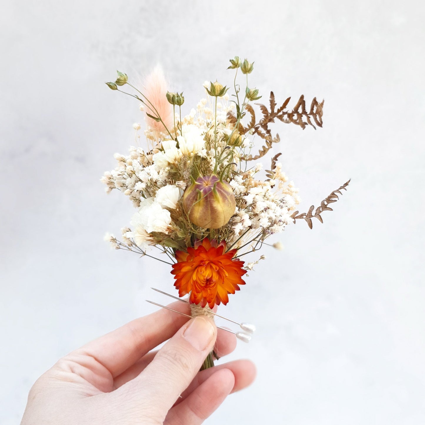 "Forest Glow" Buttonhole - Lytton Rose Botanical