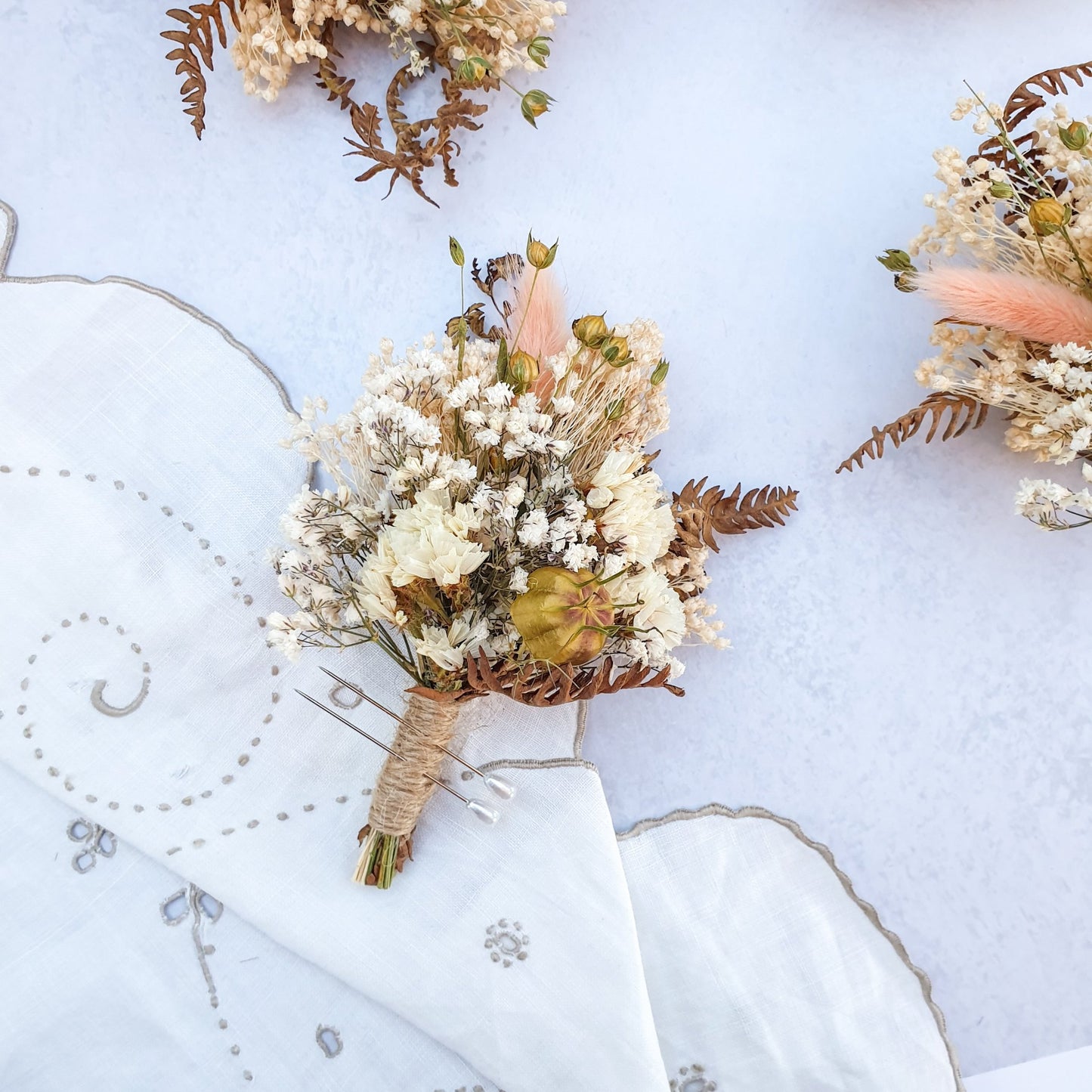 "Forest Glow" Buttonhole - Lytton Rose Botanical