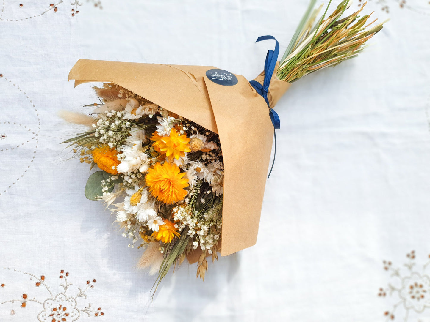 "Summer Gold" Dried Flower Bouquet - Lytton Rose Botanical