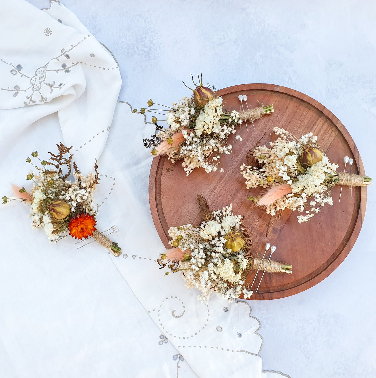 "Forest Glow" Buttonhole - Lytton Rose Botanical