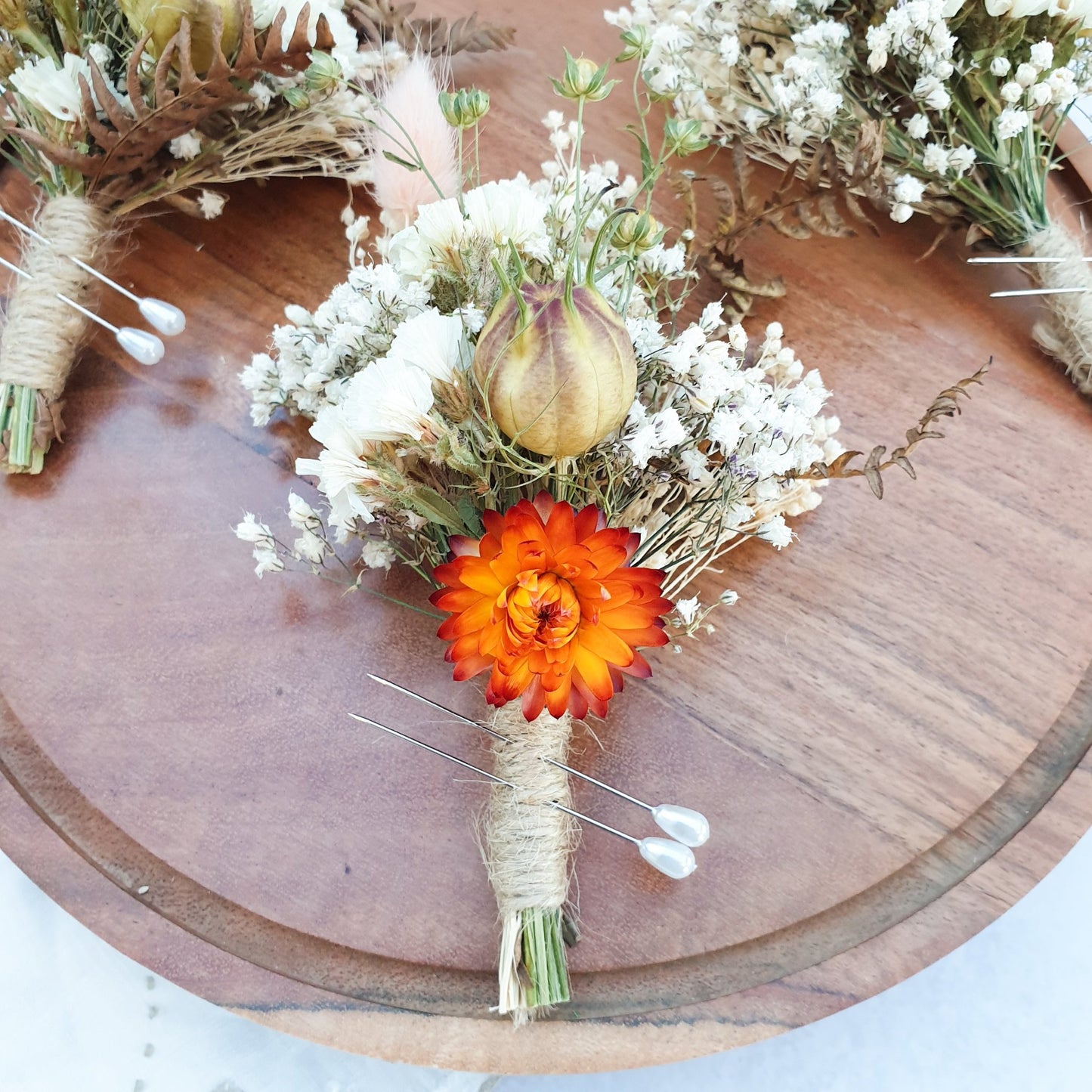 "Forest Glow" Buttonhole - Lytton Rose Botanical