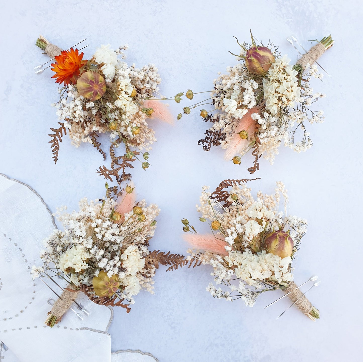 "Forest Glow" Buttonhole - Lytton Rose Botanical