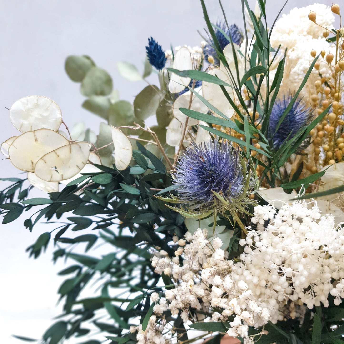 "Frosted Forest" Dried and Preserved Eucalyptus Bouquet - Lytton Rose Botanical