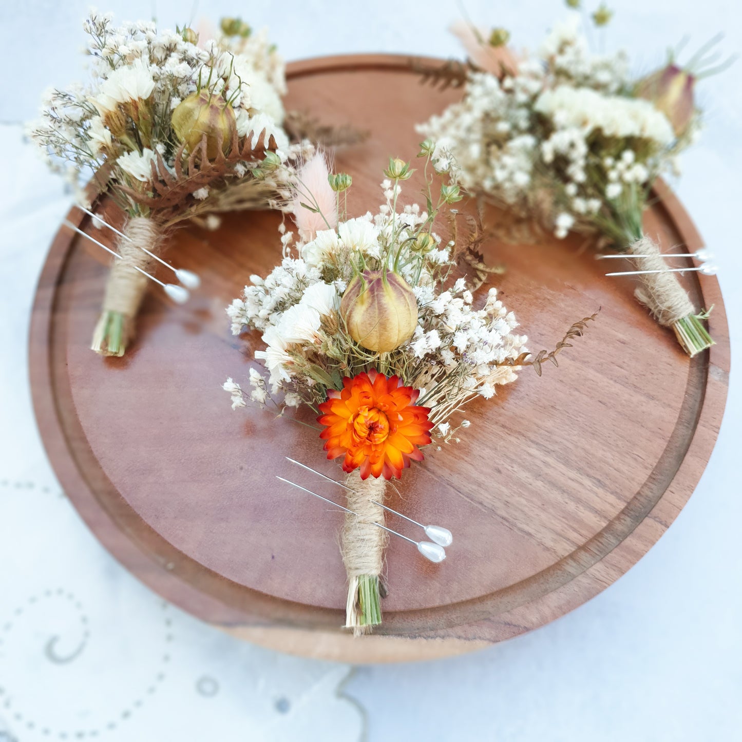 "Forest Glow" Buttonhole - Lytton Rose Botanical