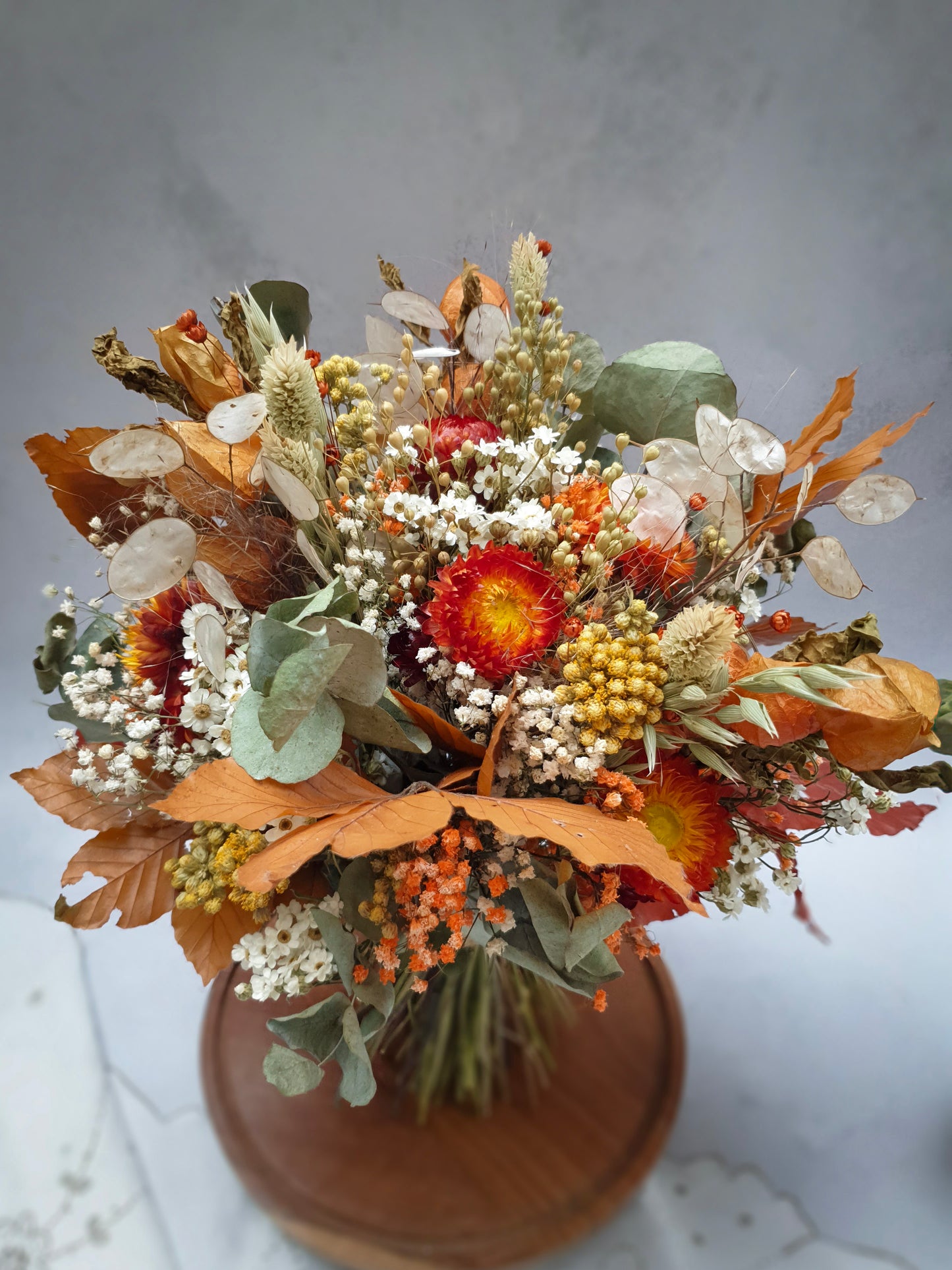 "Autumn Glade" Dried Flower Bouquet
