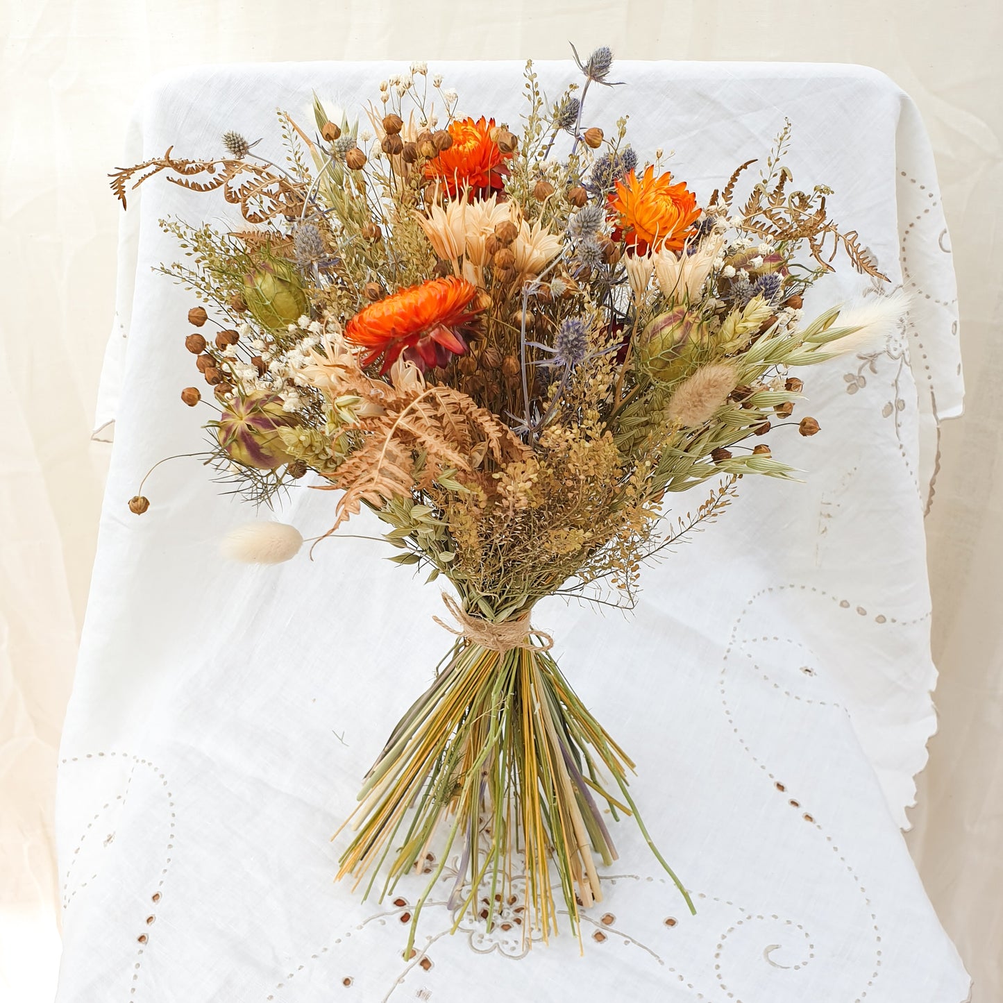 "Bracken Woods" Dried Flower Posy