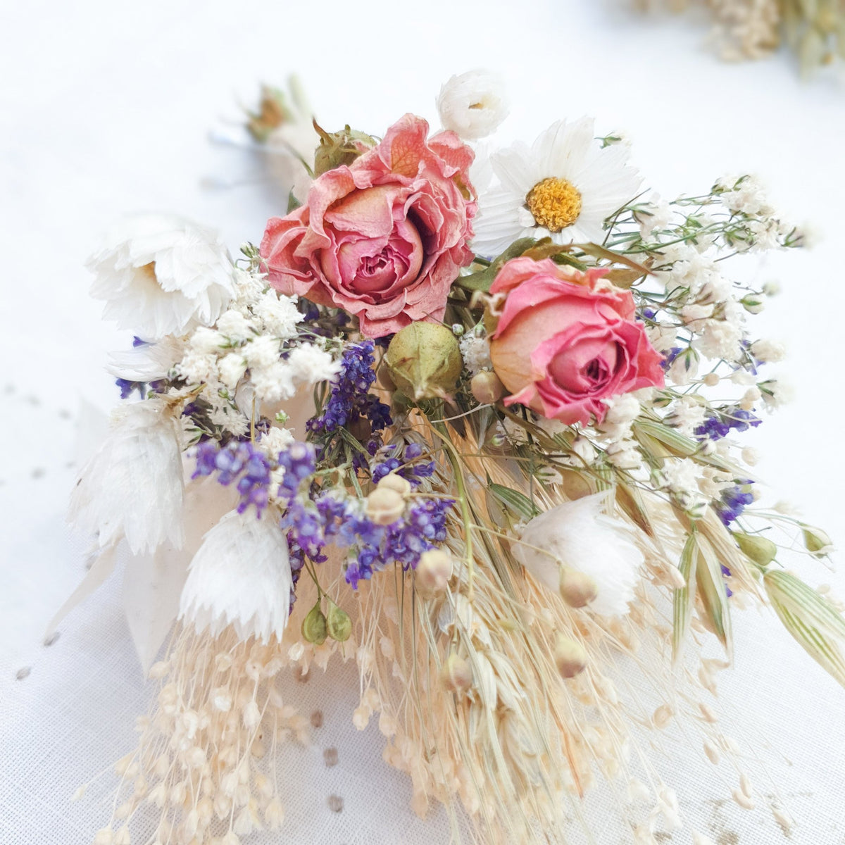 "Cottage Garden" Buttonhole - Multi - Lytton Rose Botanical