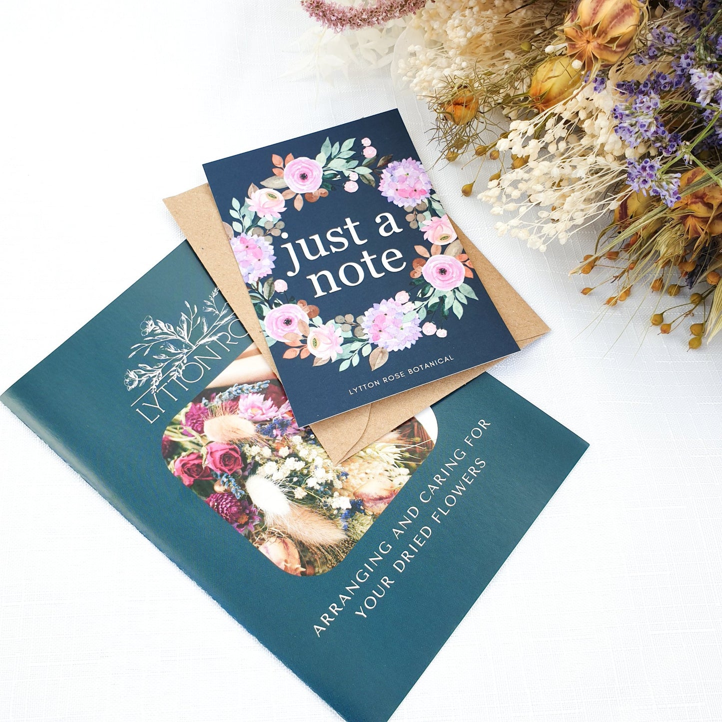 "Wildflower Meadows" Luxury Bouquet, Overarm Style - Lytton Rose Botanical