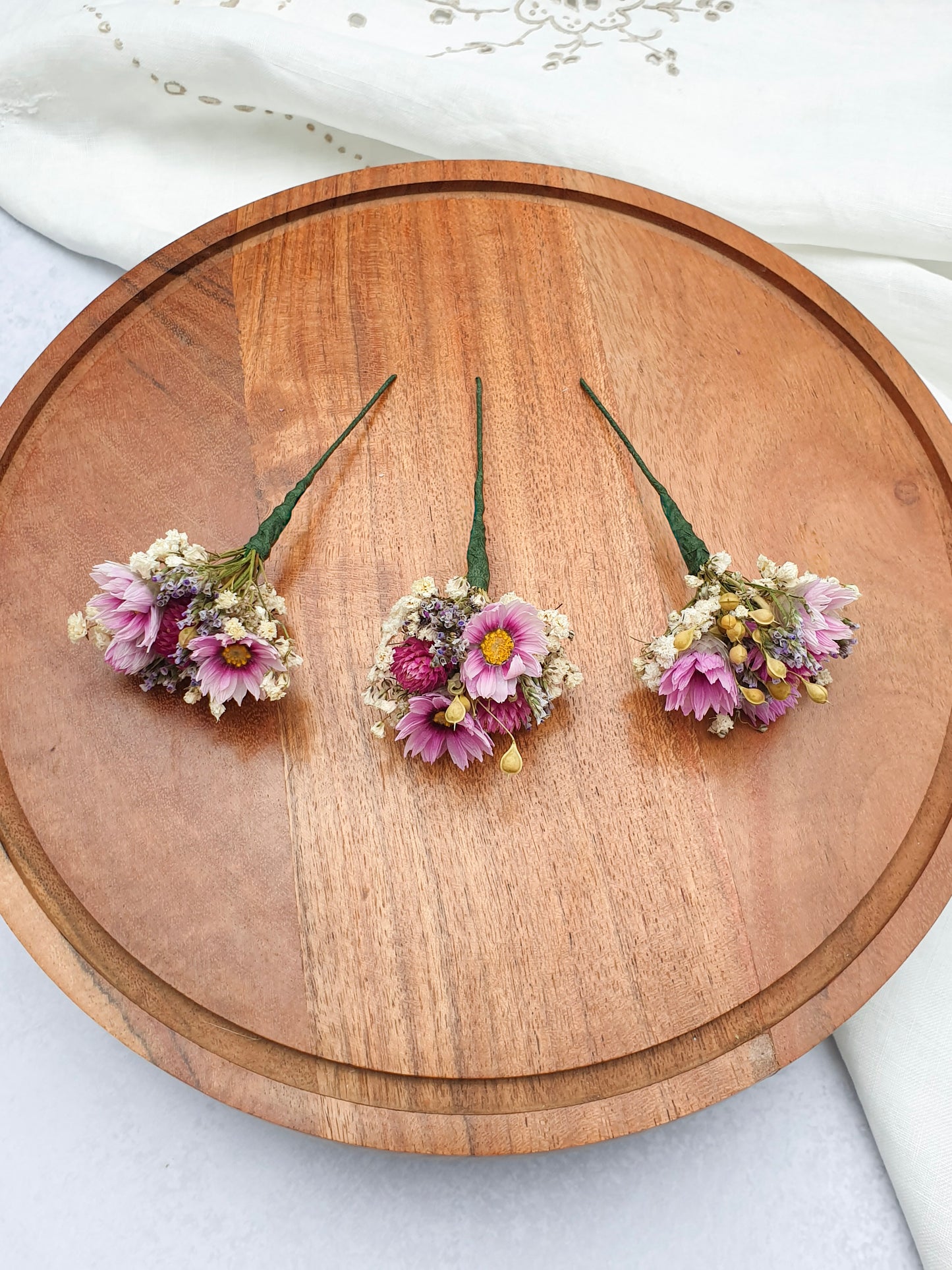 "Wildflower Fields" Hair Pins