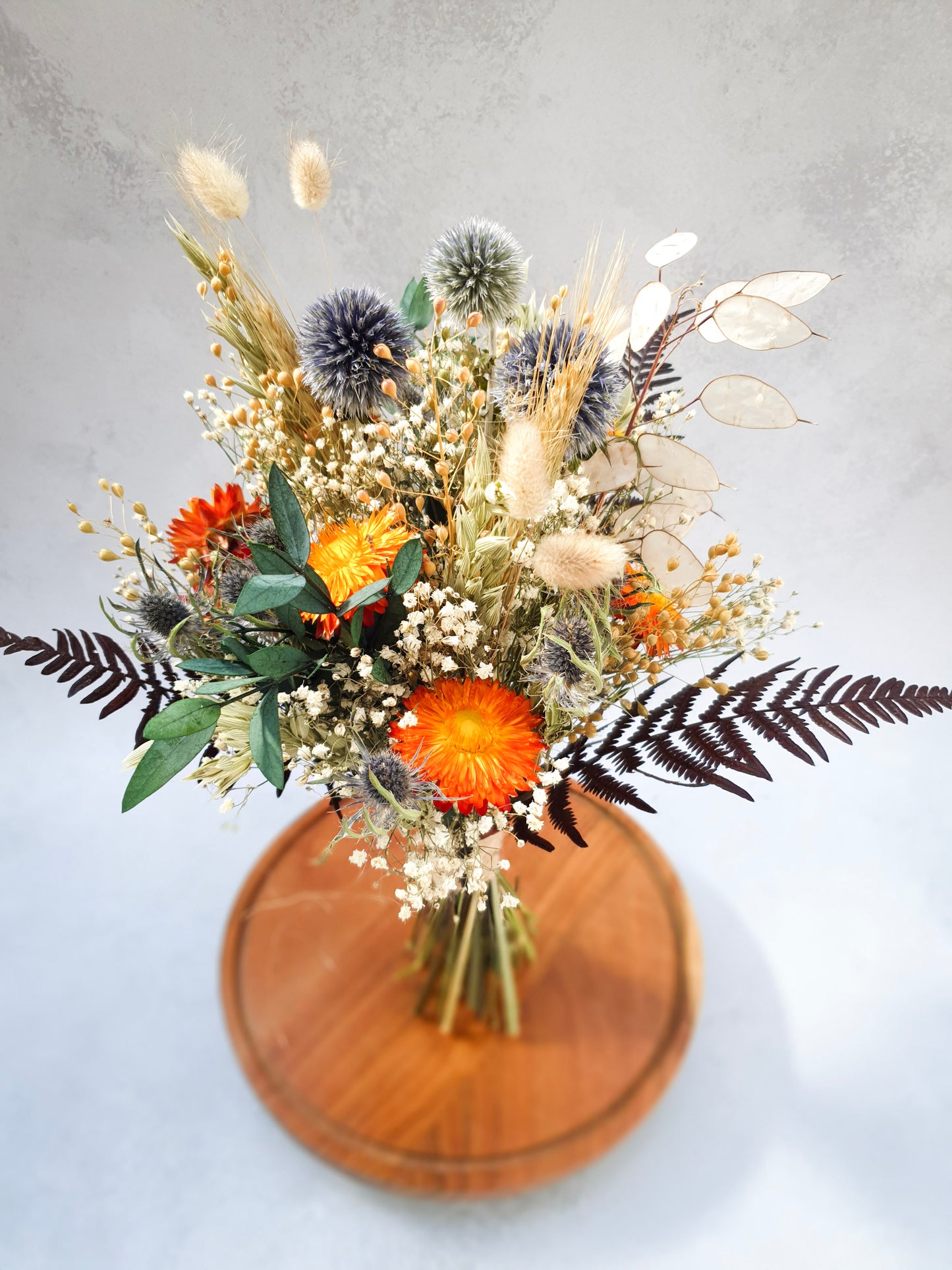 "Autumnal Sunflowers" Dried Flower Bouquet