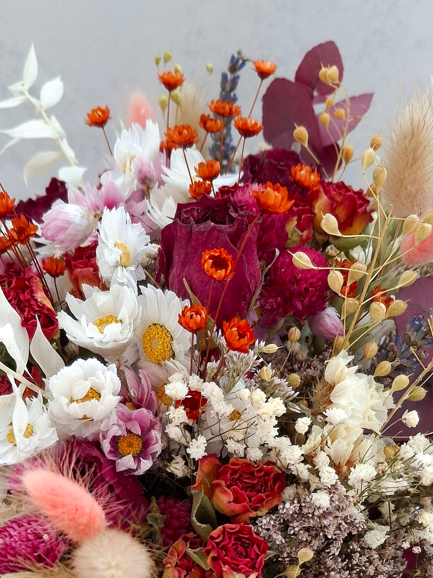 "Sunset Meadows" Dried Flower Bouquet