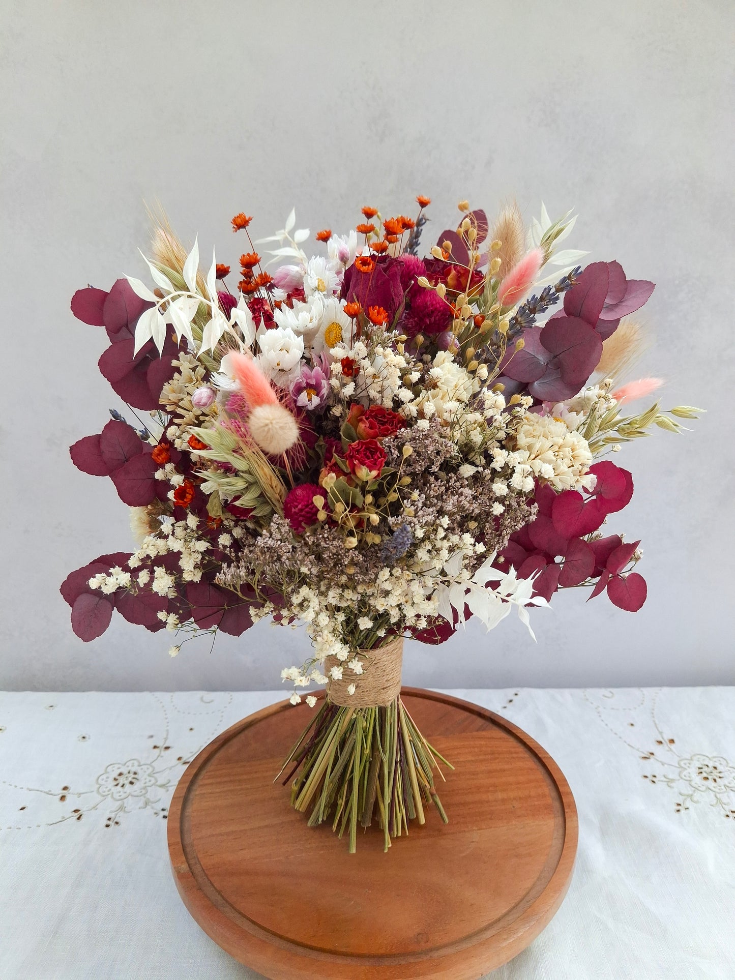 "Sunset Meadows" Dried Flower Bouquet