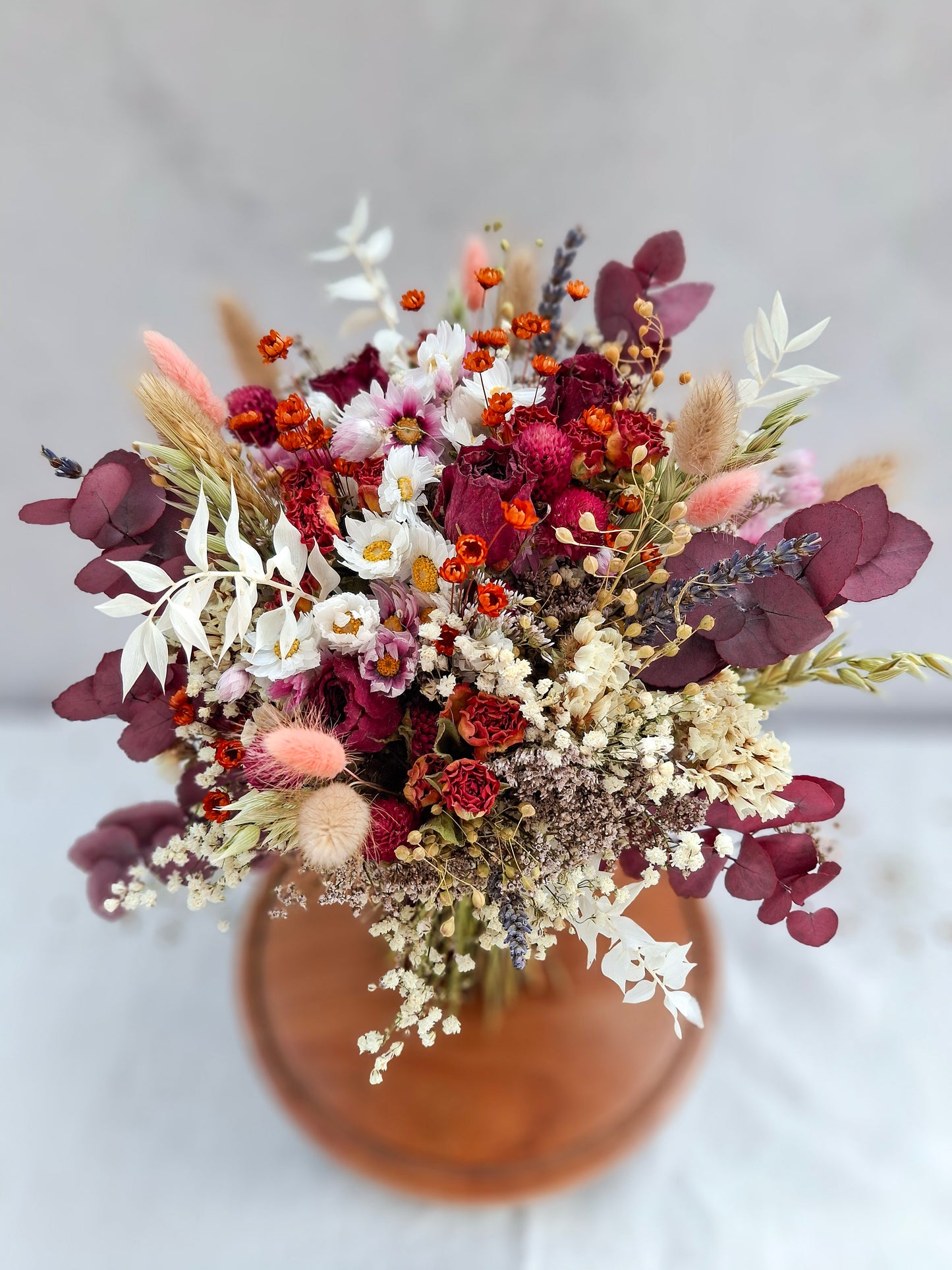 "Sunset Meadows" Dried Flower Bouquet