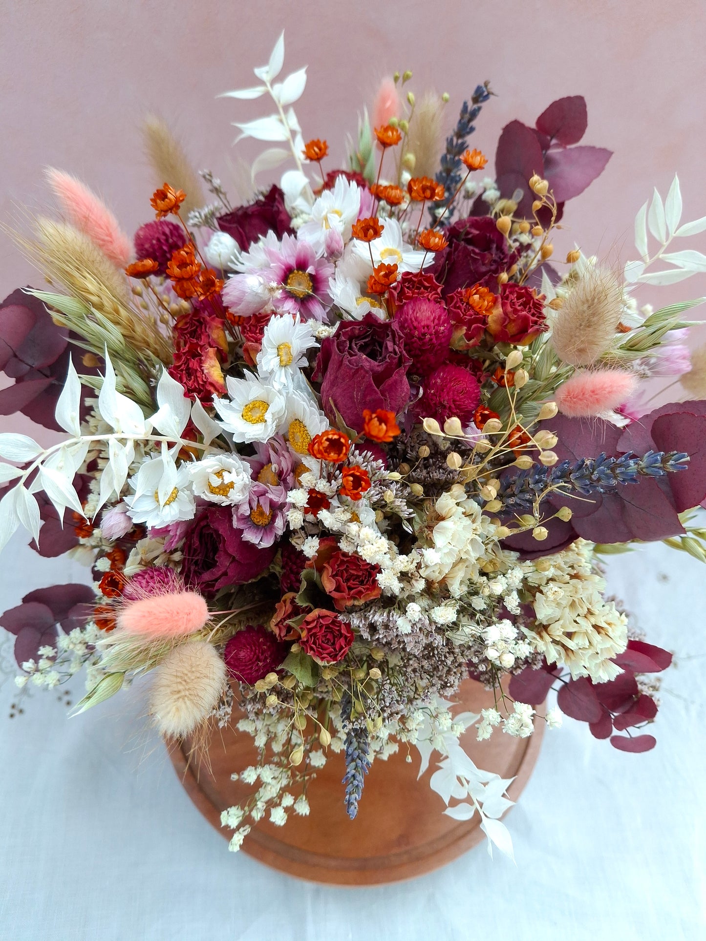 "Sunset Meadows" Dried Flower Bouquet