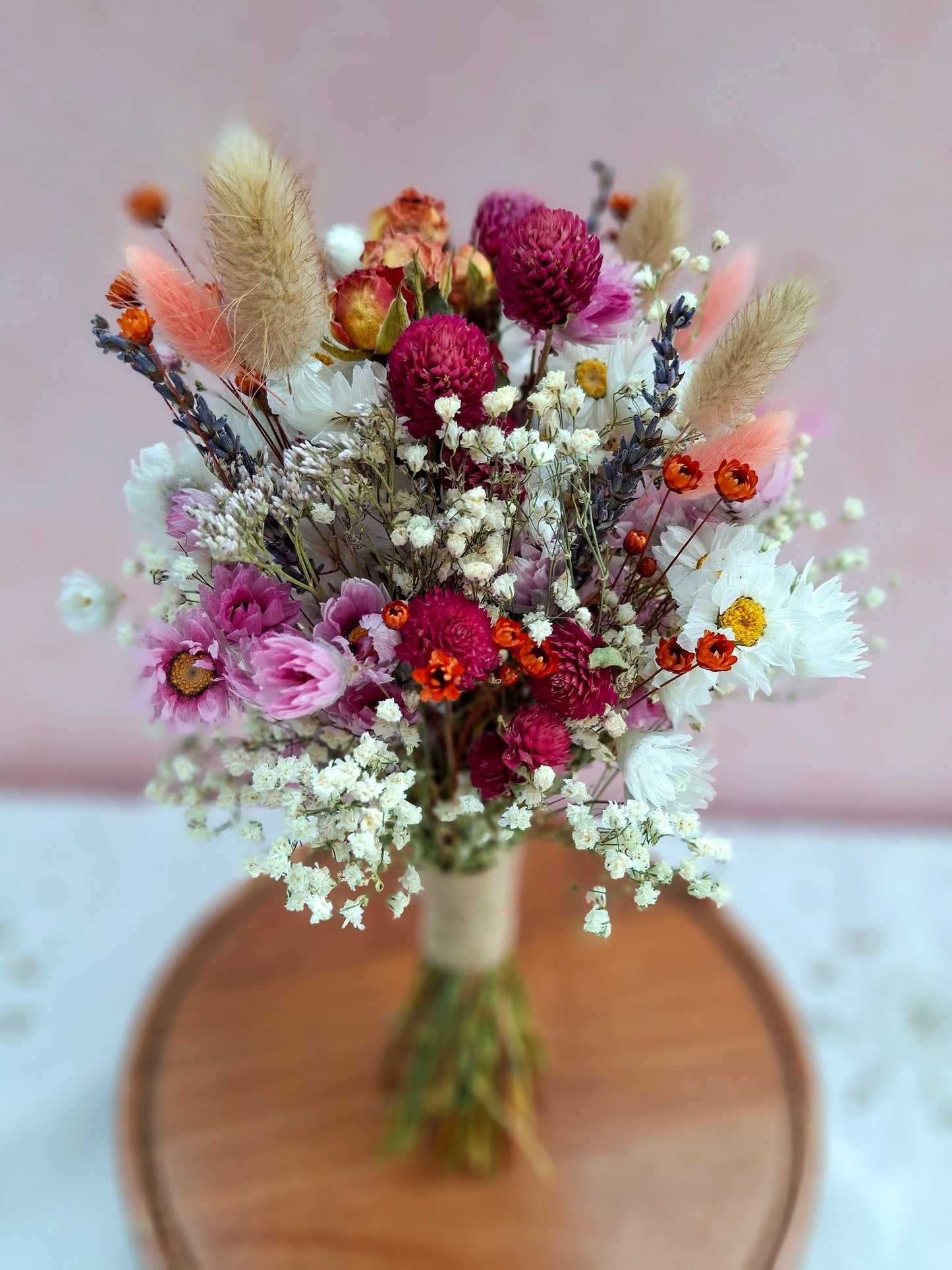 "Sunset Meadows" Dried Flower Bouquet