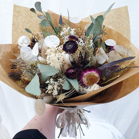 "Enchanted Wood" Dried Flower Bouquet