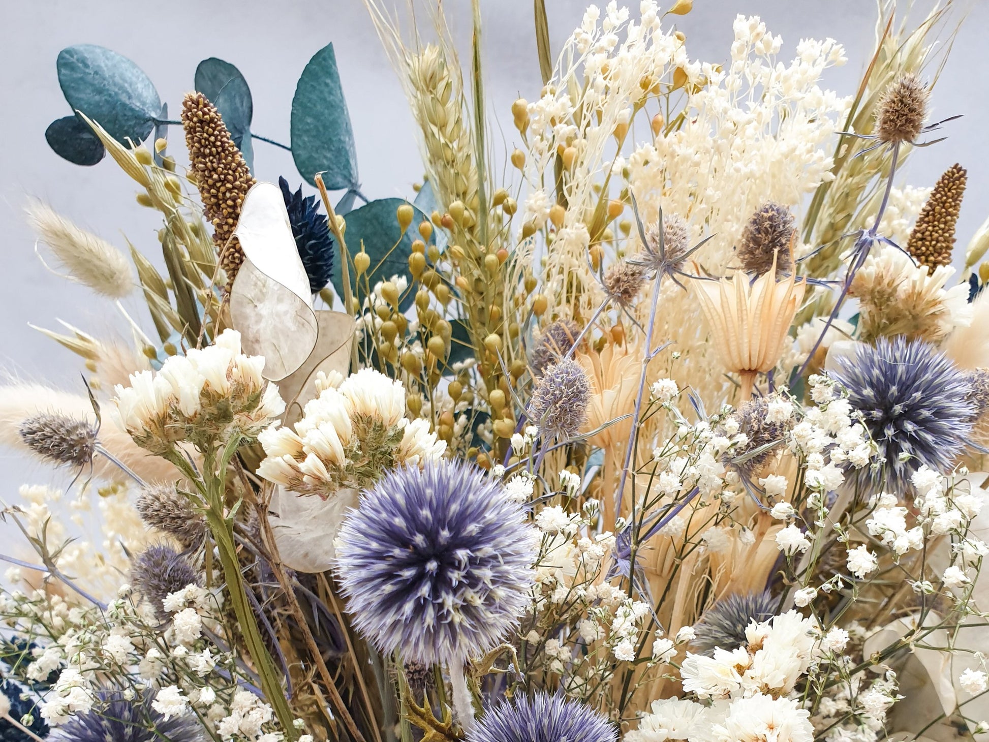 "Thistle Glen" Large Dried Flower Bouquet - Lytton Rose Botanical