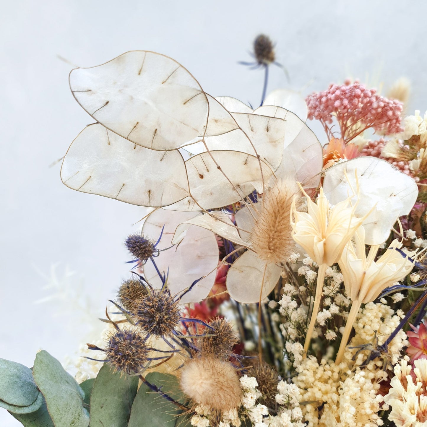 "Moonlight Meadows" Dried Flower Bouquet - Lytton Rose Botanical