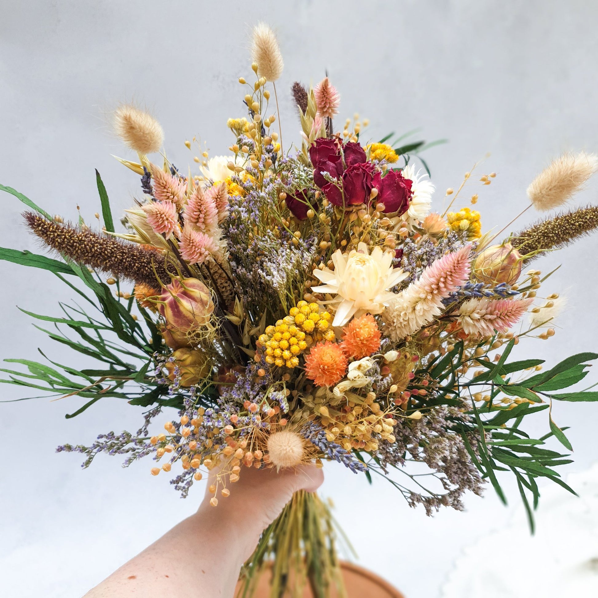 "Paradise Garden" Dried Flower Bouquet - Lytton Rose Botanical