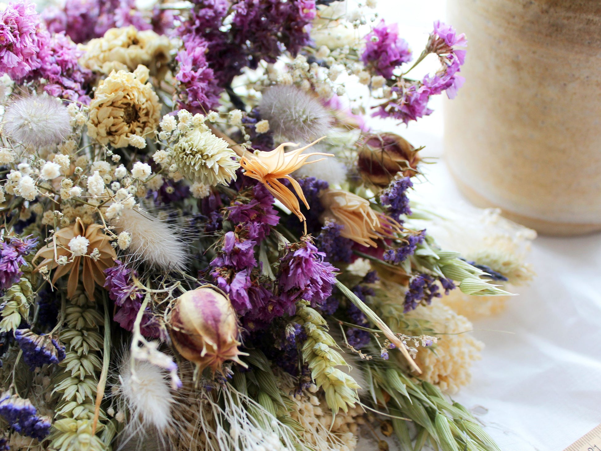 "Lavender Fields" Large Dried Flower Bouquet - Lytton Rose Botanical