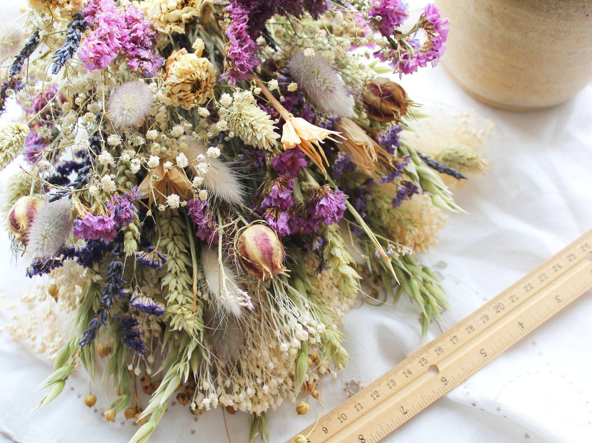 "Lavender Fields" Large Dried Flower Bouquet - Lytton Rose Botanical