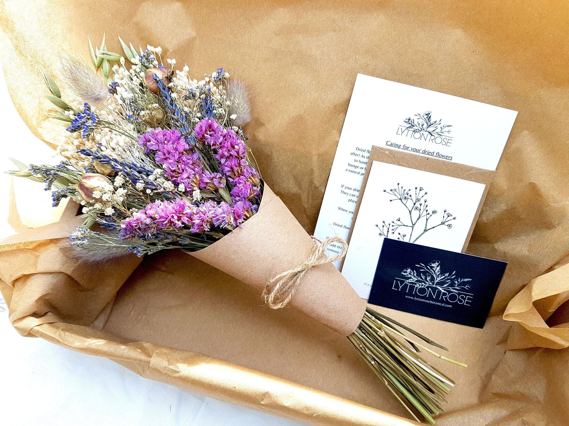 "Lavender Fields" Mini Bouquet - Lytton Rose Botanical