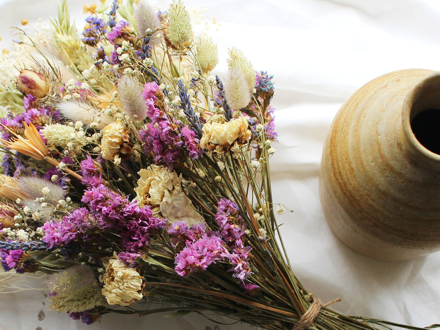 "Lavender Fields" Medium Dried Flower Bouquet - Lytton Rose Botanical