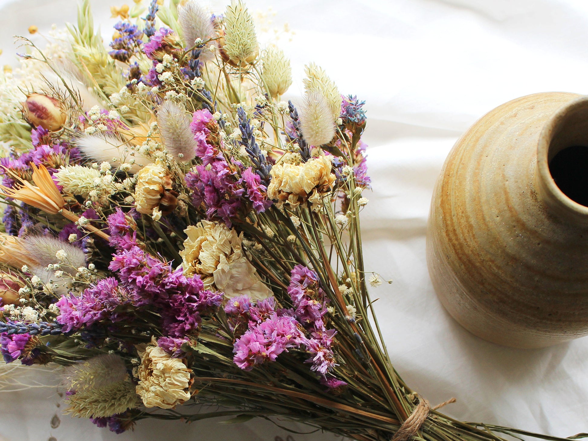 "Lavender Fields" Medium Dried Flower Bouquet - Lytton Rose Botanical