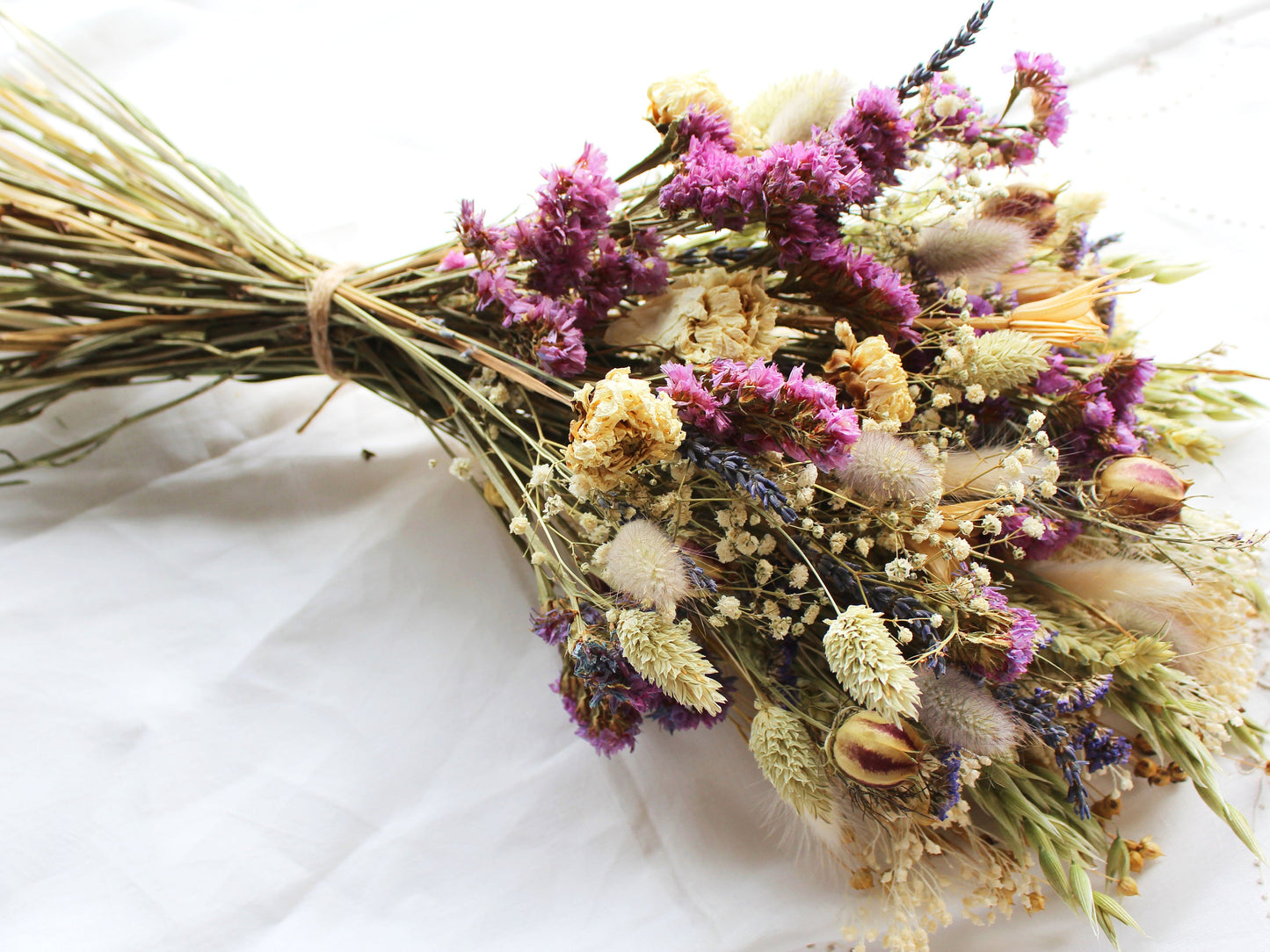 "Lavender Fields" Large Dried Flower Bouquet - Lytton Rose Botanical