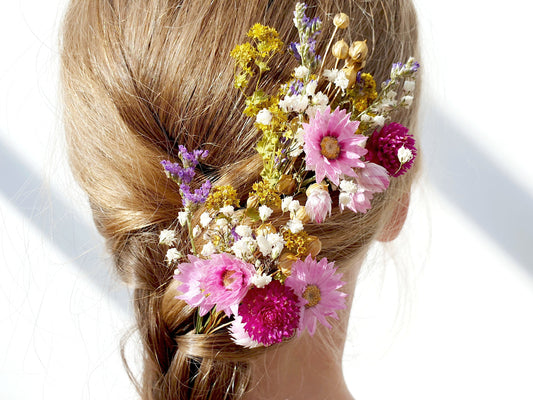 "Wildflower Fields" Hair Pins