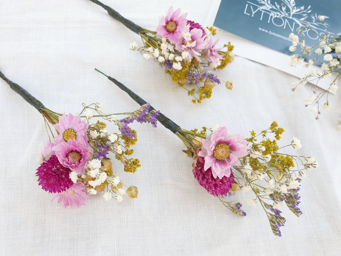 "Wildflower Fields" Hair Pins